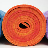 Tapis de yoga non toxique arc-en-ciel de 6 mm d'épaisseur (3 couleurs)