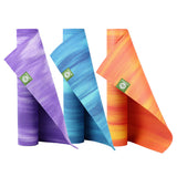 Tapis de yoga arc-en-ciel de 6 mm d'épaisseur (bleu)